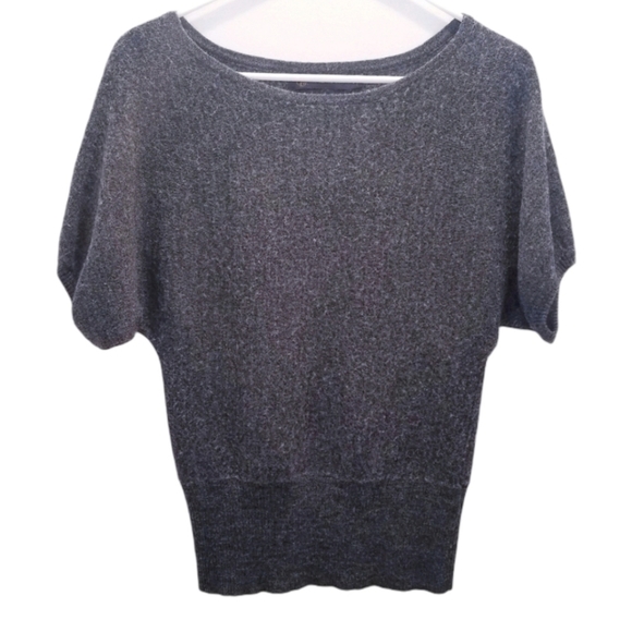 Outback Red Women's Size Small Sweater Wool Blend Cap Sleeves Gray Vintage - Picture 1 of 9